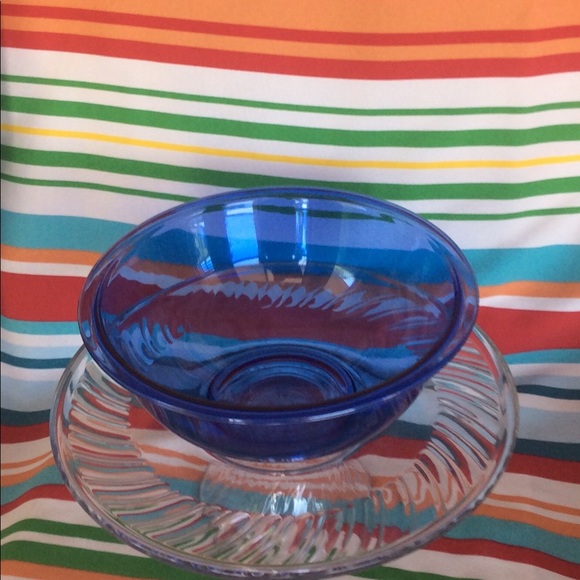 Vintage Pyrex Blue 2.5 qt 2.4 liters - Picture 4 of 15